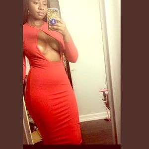 Fire Red , Sexy Pretty Little Thing 👗 neverworn